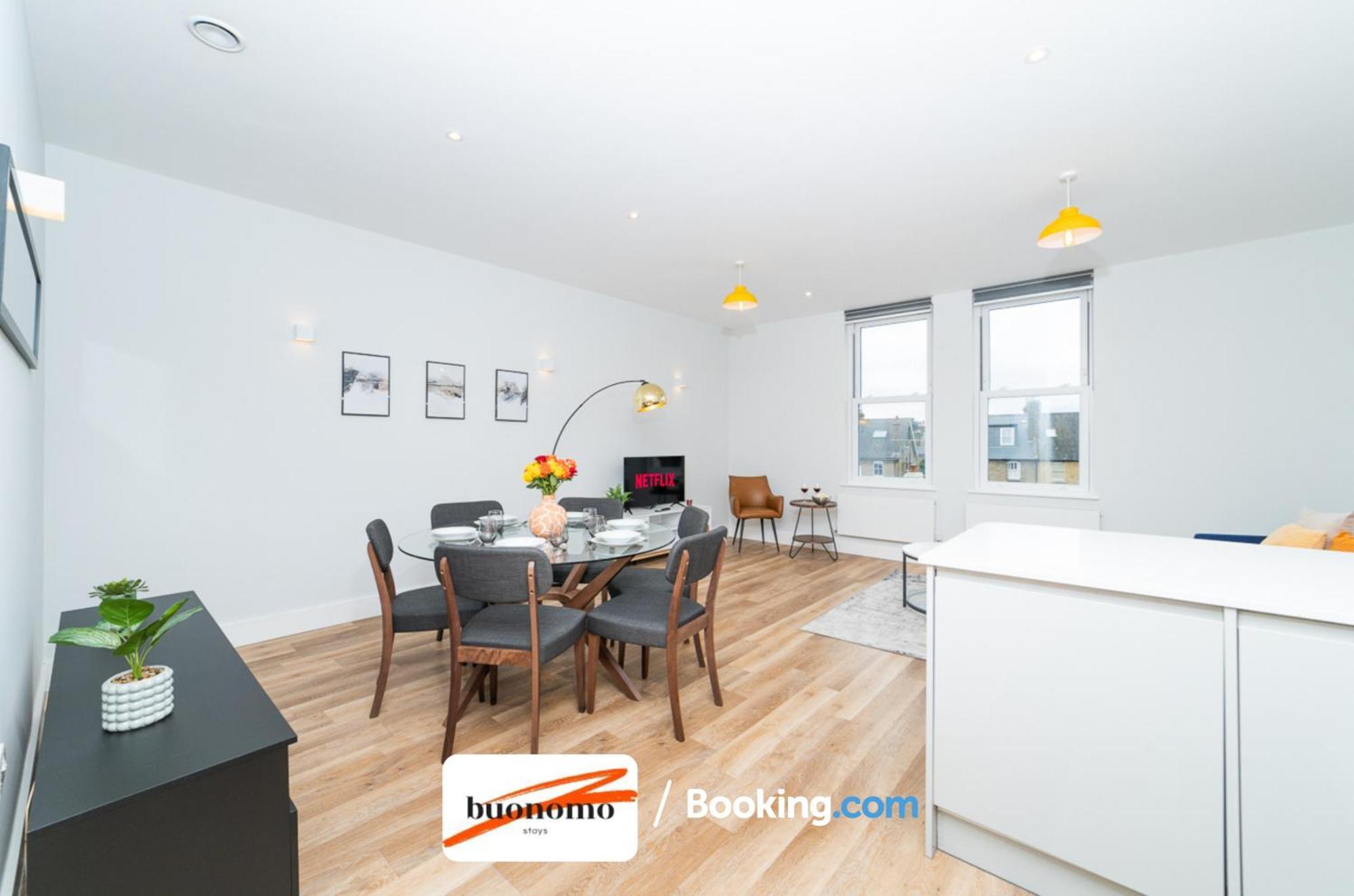Two Bedroom Apartment At Buonomo Stays Short Lets & Serviced Accommodation Close To Wimbledon Tennis Courts London Eksteriør bilde