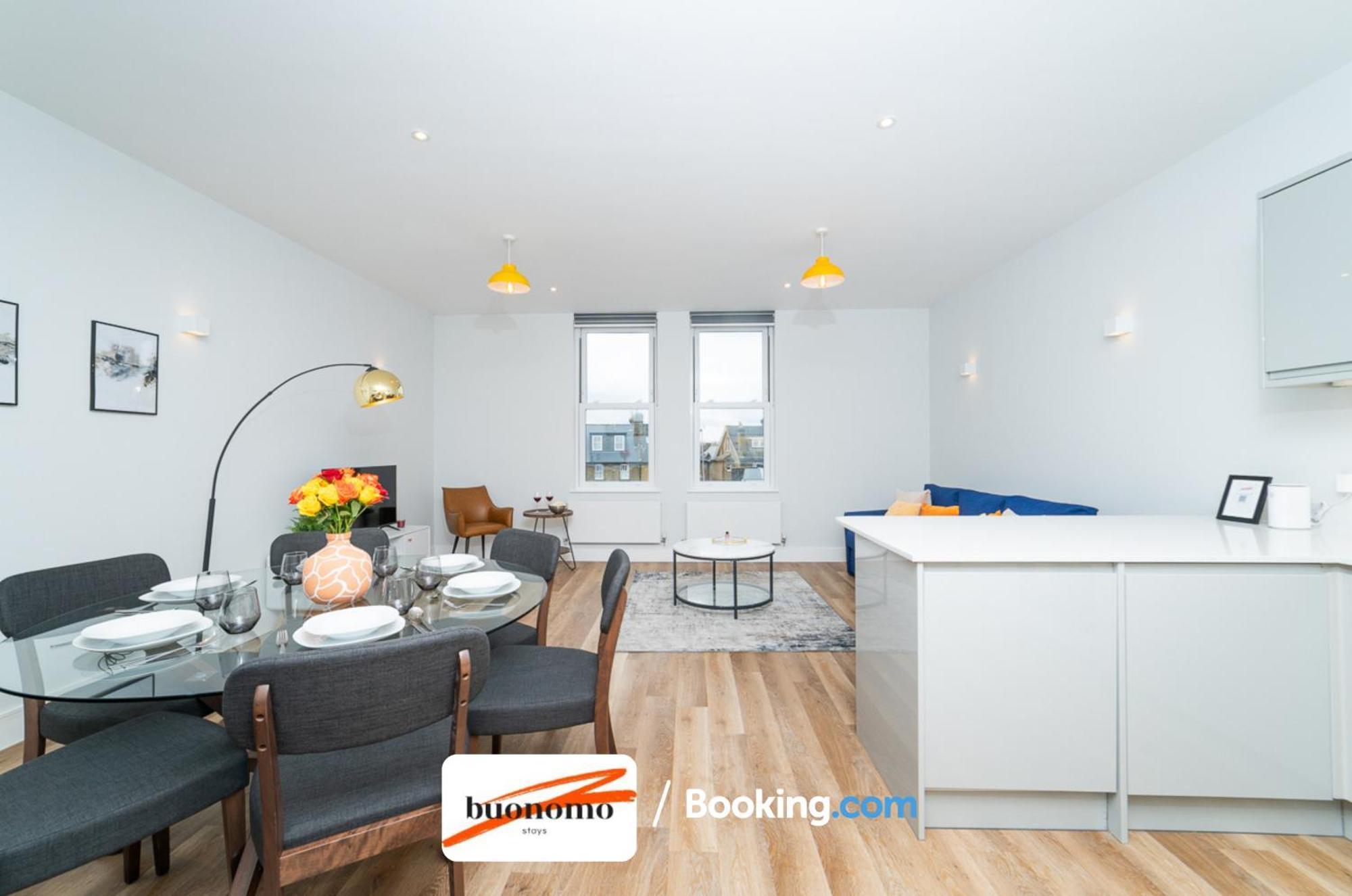 Two Bedroom Apartment At Buonomo Stays Short Lets & Serviced Accommodation Close To Wimbledon Tennis Courts London Eksteriør bilde
