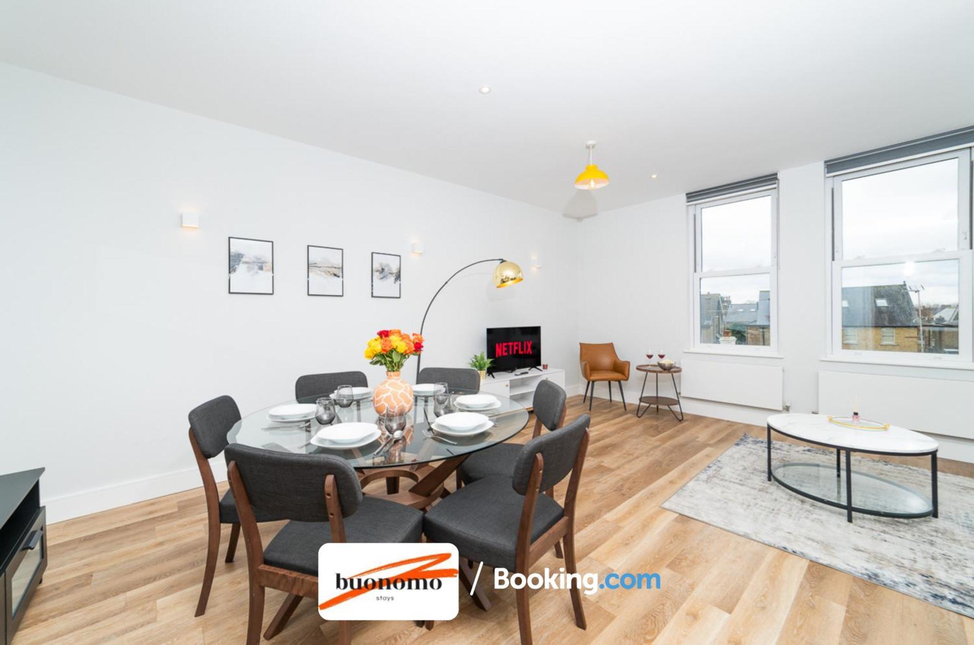 Two Bedroom Apartment At Buonomo Stays Short Lets & Serviced Accommodation Close To Wimbledon Tennis Courts London Eksteriør bilde